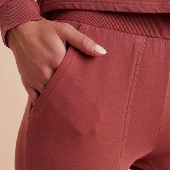 Marine Layer Sammi Red Ochre Jogger Sweatpants - Picture 5 of 6